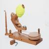 Handcrafted Wooden Yarn Ball Winder - Knitting and Crochet Tool - Yarn Swift and Winder, Crochet Gifts, Gifts for Mom (Combo) view 2