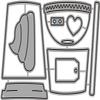 Coffee Cup Die Cut for Card Making, Coffee Cup Metal Cutting Dies Congratulations Die Cuts Happy Birthday Embossing Stencils Template for DIY Scrap-Booking Decor Wedding Birthday Blessing Card view 1