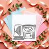 Coffee Cup Die Cut for Card Making, Coffee Cup Metal Cutting Dies Congratulations Die Cuts Happy Birthday Embossing Stencils Template for DIY Scrap-Booking Decor Wedding Birthday Blessing Card view 4