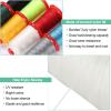 uxcell Bonded Nylon Sewing Thread Size 630D/3, 962 Yards White, Heavy Duty Nylon Upholstery Thread for Leather, Jeans, Weaving, Craft, Machine, DIY view 4