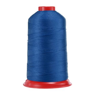 uxcell 1400 Yards Bonded Nylon Sewing Thread Size 420D/3 Sewing-Heavy Duty Nylon Upholstery Thread Outdoor Thread for Leather Jeans and Weaving Craft Machine DIY Sapphire Blue
