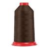 uxcell 1968 Yards Bonded Nylon Sewing Thread Size 280D/3 Sewing-Heavy Duty Nylon Upholstery Thread Outdoor Thread for Leather Jeans and Weaving Craft Machine DIY Brown view 1