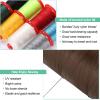 uxcell 1968 Yards Bonded Nylon Sewing Thread Size 280D/3 Sewing-Heavy Duty Nylon Upholstery Thread Outdoor Thread for Leather Jeans and Weaving Craft Machine DIY Brown view 4