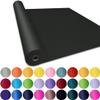 SMART&CASUAL 36" x 2,520" (210') Black Kraft Craft Paper Roll for Gift Wrapping Bulletin Board Bouquet Flower Kids Art Packing Parcel Table Covering 80GSM 55LB (Black, 36" x 210') view 1