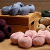 100% Baby Alpaca Yarn Wool Set of 6 Skeins (300 Grams) DK Weight - Made in Peru - Heavenly Soft and Perfect for Knitting and Crocheting (Beige, DK - 6 Skeins) view 2