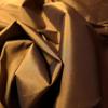 Muse Fabric Iridescent Polyester Taffeta Fabric - Bronze Gold with Black Undertones - 58 Inch by The Yard Wide for Drapery and Formal Wear view 2