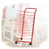 KIYILIHI Art Drying Rack,16 Shelves Portable Mobile Artwork Stack, Space Saving Art Drying Rack,Ideal for Schools Art Preschool Classroom Studio Art Clubs view 1