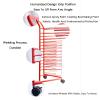 KIYILIHI Art Drying Rack,Space Saving Portable Artwork Stack, 16 Shelves Art Drying Rack with Wheels,Ideal for Schools Art Preschool Classroom Studio Art Clubs view 4