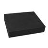 YUURO 1/2/3/4in High Density Upholstery Foam Sheet Black Firm Sponge,Sofa Cushion Replacement DIY Outdoor Furniture Seat Padding Gap Filler (4'' Thick-31x16 inch) view 3