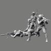 1/35 Sci-Fi Agent Warrior Resin Soldier Model Kit Unpainted and Unassembled Soldier Resin Model Kit //F9J2g3 view 3