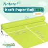 PerkHomy Neon Green Kraft Paper Roll 17.5" x 960" (80') for Gift Wrapping Bouquet Flower Art Painting Craft Writing Packaging Shipping 80GSM 55LB (Neon Green, 17.5" x 80') view 2