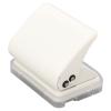 3 Hole Paper Punch 19mm Spacing 5.5mm Opening Loose Leaf Hole Punch Folding Plastic Tray for DIY Scrapbook view 4