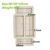 Epoxy Resin Molds,Gold Bars Resin Silicone Mold Kitchen Baking Tool Cake Fondant Moulds Dessert Chocolate Lace Decoration Supplies 9x5x1cm view 3