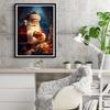Reofrey Diamond Art Kits for Adults Christmas, Santa Claus Full Drill Round Rhinestone Diamond Painting Kits for Adults, Cross Stitch Embroidery Canvas for Crafts Home Decor 50x65cm/20x26 Inchs view 4