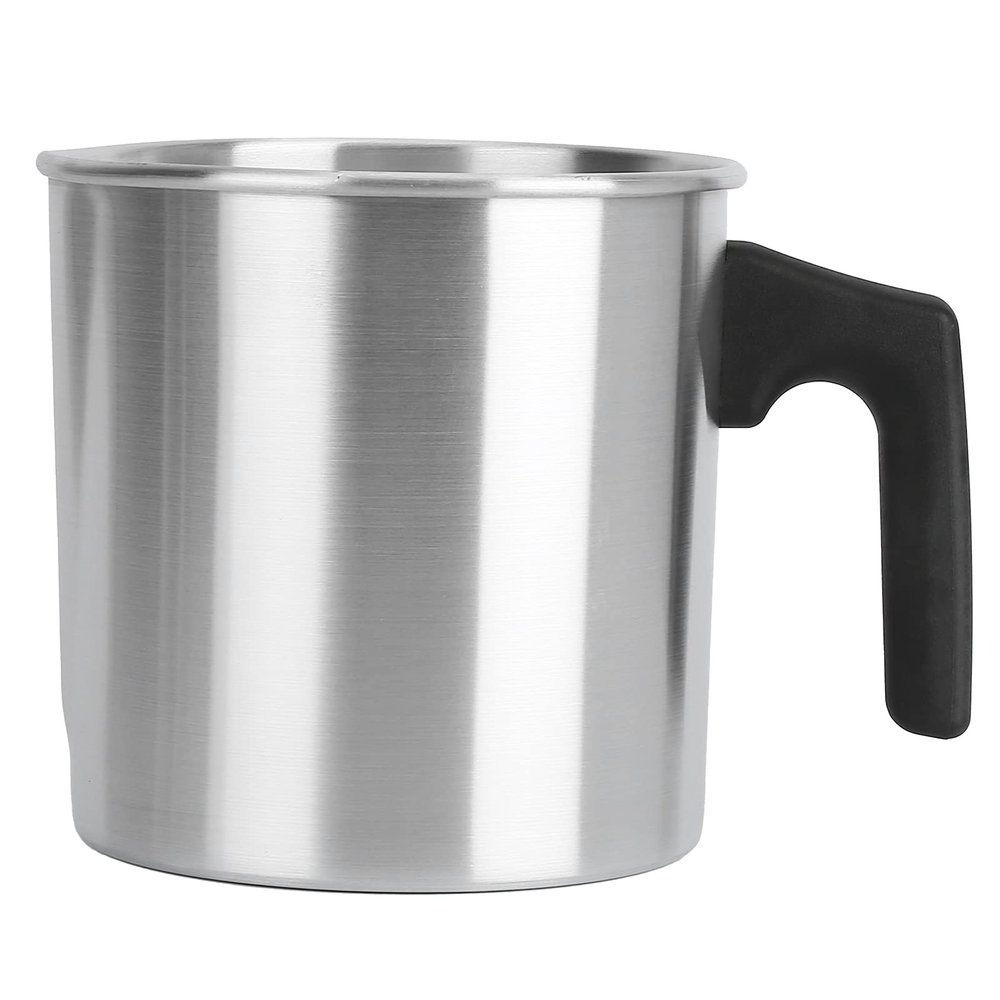 Zoeyilan Candle Making Pouring Pot, 1.2L Wax Melting Pot, Aluminum Construction Candle Making Pitcher, Dripless Pouring Spout & Heat Resisting Handle Designed