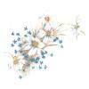 Dogwood and Forget Me Knot Overglaze Waterslide Ceramic Decals 8 Inch (1 Decal) view 1