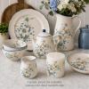 Dogwood and Forget Me Knot Overglaze Waterslide Ceramic Decals 8 Inch (1 Decal) view 3