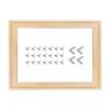 Heoaaoeh Wooden Art Frames for Canvas 19.7 x 37.4 in (50 x 95 cm) Wood Stretcher Bars Kit Oil Paintings Wood Frame DIY Wall Art Decoration, Accessories Included view 1