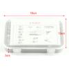 15 Piece Sewing Machine Presser Walking Feet Kit Various Universal Feet Set for Domestic Multifunction Sewing Machines view 3