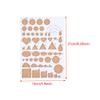 14PCS Paper Quilling Kits with 6 Colors Quilling Strips Crafts Tool Set Paper Quilling Tools and Supplies Design Drawing Handcraft Tool view 2