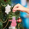 Voyyphixa 8 Pcs Jewelry Resin Mold Keychain Resin Molds Silicone Snowman Bells Epoxy Resin Pendant Mold for DIY Crafts Christmas Ornament Xmas Decor Gift view 3