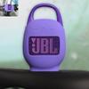 Hermitshell Silicone Carrying Case Replacement for JBL Clip 5 Portable Bluetooth Speaker (Purple) view 2