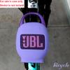 Hermitshell Silicone Carrying Case Replacement for JBL Clip 5 Portable Bluetooth Speaker (Purple) view 3