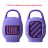 Hermitshell Silicone Carrying Case Replacement for JBL Clip 5 Portable Bluetooth Speaker (Purple) view 4