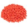 Samjobroad Square Mosaic Glass Tiles, 10x10mm Small Tiles, 300g (160 Pieces), Glass Tiles for Mosaic Crafts, Home and Garden Dcor Orange view 2