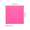 MECCANIXITY 100 Sheet Origami Paper Double Sided Fluorescent Pink 5.5x5.5 Inch Square Sheet for Art Craft Project, Beginners, Gifts Decor view 2