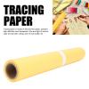 Translucent Tracing Paper Roll, Lightweight White Vellum for Drawing, Sketching, Sewing, Gifts Wrapping, Floral Crafts with Cuttable Width, 12in for Design Sketches, Artists view 2