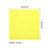 MECCANIXITY 50 Sheet Origami Paper Double Sided Fluorescent Yellow 5.5x5.5 Inch Square Sheet for Art Craft Project, Beginners, Gifts Decor view 2