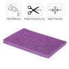 MECCANIXITY 10 Sheets Glitter Foam Sheets Craft 7.9 x 11.8 Inch Adhesive Sheets EVA Foam Sheets for Art Crafts Projects Scrapbook Gift DIY Cutters Card Party Decoration,Purple view 3