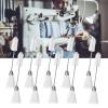 KooingTech Sewing Machine Cleaning Kit, Sewing Machine Cleaning Brushes, 5.7 in Sewing Machine Cleaning Tools Nylon 10pcs Double Ended Sewing Machine Cleaning Brush for Bobbin Case view 2