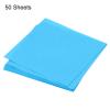 MECCANIXITY 50 Sheet Origami Paper Double Sided Aquamarine Blue 5.5x5.5 Inch Square Sheet for Art Craft Project, Beginners, Gifts Decor view 3