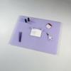 GLASSBOARD STUDIO Glass Craft Mat - Magnetic, Heat & Scratch Resistant - For Crafting, Cutting, Painting, Mixed Media Artwork - Grid Lines, Non-Slip Rubber Feet (Meadow Lilac 13.5"L x 18"W) view 3