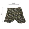 Camouflage Calf Suede 8-10 SQFT Hide view 2