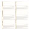 Floral Pick Card Holder, Golden Floral Picks Clips 50pcs Reusable Easy for Wedding for Baby Shower (Round) view 1
