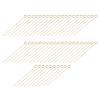 Floral Pick Card Holder, Golden Floral Picks Clips 50pcs Reusable Easy for Wedding for Baby Shower (Round) view 2