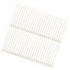 Floral Pick Card Holder, Golden Floral Picks Clips 50pcs Reusable Easy for Wedding for Baby Shower (Round) view 4