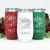 8PCS Christmas Tree Silk Screen Stencils,Mini Christmas Chalk Paste for Transfers Stencil Winter Self Adhesive Stencils Reusable for Painting on Wood,Fabric,Home Decor,Chalk Paint Mini Squeegees Set view 2