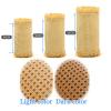 Plastic Rattan Webbing Roll for DIY Caning Furniture,Faux Cane Mesh-Open Weave Rattan Fabric Sheets for Furniture, Chair, Cabinet Door(Light,L200CM/80IN_W95CM/38IN) view 4
