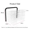 KIYILIHI Art Drying Rack,Small Wall Mounted Art Organizer,Space Saving Art Storage Rack with 10 Shelves, Ideal for Schools Art Preschool Classroom Studio Art Clubs view 2