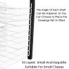 KIYILIHI Art Drying Rack,Small Wall Mounted Art Organizer,Space Saving Art Storage Rack with 10 Shelves, Ideal for Schools Art Preschool Classroom Studio Art Clubs view 3