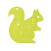 Acrylic Quilting & Craft Template, Squirrel | for Use with 10 Precut Fabric Squares | Essential Patchwork Quilt Supplies for Cutting Patterns, Sewing, and DIY Blanket Making Projects view 1