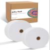 2 Roll Jelly Roll Fabrics for Quilting, 100 Yards 2 1/4 Inch Cotton Blend Batting for Jelly Roll Rugs, Throw Rugs, Braided Rug, Purses (100 Yards - 2 1/4 Inch) view 1