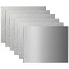 AlumaComp Aluminum Archival Painting & Mounting Panel 6x6, 6 Pack, Double-Sided, 100% Archival, Acid-Free, 4mm Thick, for All Media view 1