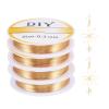 FASHEWELRY 28 Gauge 14K Gold Plated Copper Wire 262 Feet Tarnish Resistant Metal Jewelry Wire Golden Soft Craft Wire for Bracelet Necklaces Earring Jewelry Making Supplies view 1