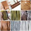 Queenbox 3.8mm 500g Hollow Round PE Rattan Weaving Material, Plastic Knit Wicker Repair Kit for Patio Furniture Chair Basket, 38 view 4