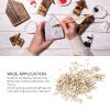 1000Pcs Premium Wood Moon Star Cutout Slices, Unfinished Star and Moon Shape Wooden Cutouts for DIY Craft, Suitable for Various Occasions view 2